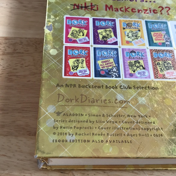COPY - ☘️2 for $10 Sale☘️Dork Diaries #7 Tales from a Not-So-Glam Tv Star, ages… - Picture 12 of 15